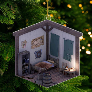 Fantastic Action Role-Playing Game Isometric Room Acrylic Ornament , Christmas Gift For Gamer 03QHTI221123 - Ornament - GoDuckee