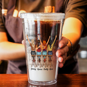 Are We Drunk, Personalized Acrylic Tumbler, Gifts For Bestie - Tumbler Cup - GoDuckee