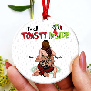 I'm All Toasty Inside 04HTDT031023HH Personalized Ornament, Couple Gifts - Ornament - GoDuckee