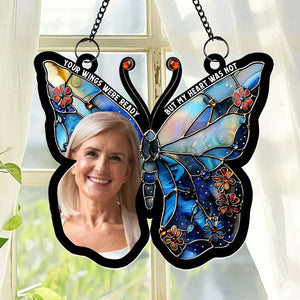 Custom Photo Gifts For Memorial Heaven SunCatcher Ornament 04NATI220824 - Ornament - GoDuckee