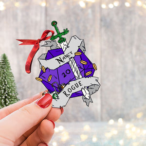 Personalized Gift For Fantasy Role-playing Game Fan Ornament 01QHTI191124 - Ornament - GoDuckee
