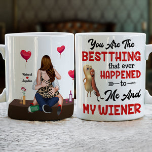 You Are The Best Thing, Couple Gift, Personalized Mug, Naughty Couple Mug 03OHTI011223HH - Coffee Mug - GoDuckee