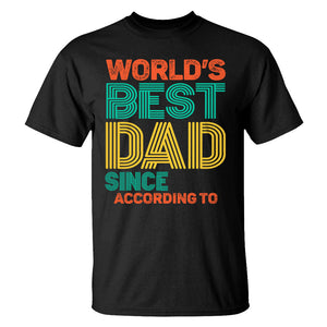 World's Best Dad, Dad Grandpa Personalized T-shirt Hoodie Sweatshirt - Shirts - GoDuckee