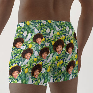 Custom Photo Husband And Wife Boxer 05ACDT190623 Gift For Husband - Boxer Briefs - GoDuckee