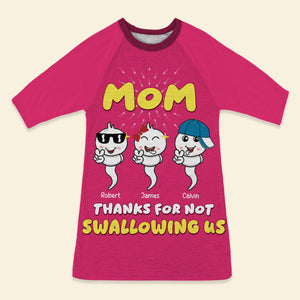 Personalized Gifts For Mom Raglan Dress Funny Sperm 03toti120325 - AOP Products - GoDuckee