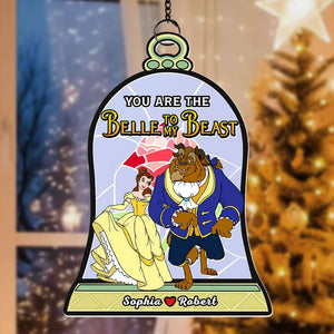 Personalized Gifts For Couple Acrylic Suncatcher Ornament 02KATI260824 - Ornament - GoDuckee