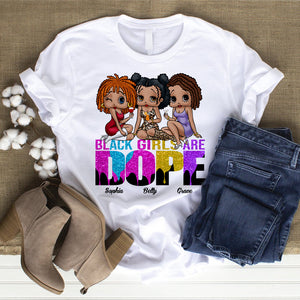 Black Girls Are Dope, 05ACDT110823HH Personalized Shirt, Gifts For Sister - Shirts - GoDuckee