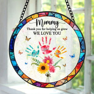 Personalized Gifts For Mom Stained Glass 05xqti210325 - Ornament - GoDuckee