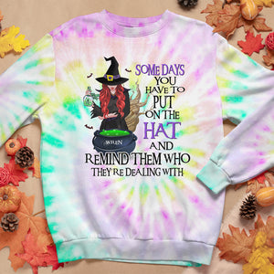 Someday You Have To Put On The Hat, Personalized 3D Shirt, Gifts For Witchy Friend - AOP Products - GoDuckee