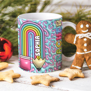 Gifts For Teacher, Personalized Coffee Mug, Christmas Gifts - Coffee Mug - GoDuckee