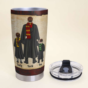 Magical Family Dad Tumbler 01HUDT080523TM Gift For Father's Day, Personalized Tumbler - Tumbler Cup - GoDuckee