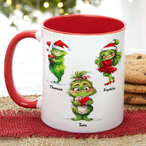 Maybe Christmas Doesn't Come From A Store, Gift For Family, Personalized Mug, Green Kid Mug, Christmas Gift 03HTTI101123 - Coffee Mug - GoDuckee
