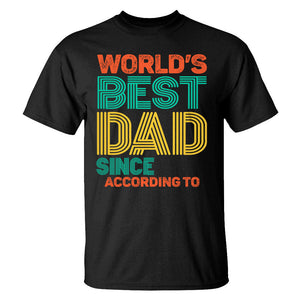 Personalized Shirts World's Best Dad, Dad Grandpa 06HUTI180523 (New) - Shirts - GoDuckee
