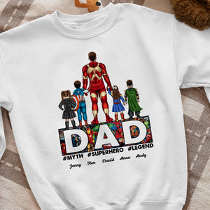 Father's Day 03HULI250423TM Personalized Shirt - Shirts - GoDuckee