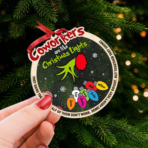 Personalized Gifts For Coworker Christmas Ornament 04huti191124 - Ornament - GoDuckee