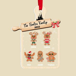 Family-Personalized Acrylic Ornament PW17-AONMT-03htdt261023 - Ornament - GoDuckee