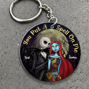 You Put A Spell On Me-Personalized Keychain- Gift For Him/ Gift For Her-Couple Keychain-PW-KCH-05hudt140823 - Keychains - GoDuckee