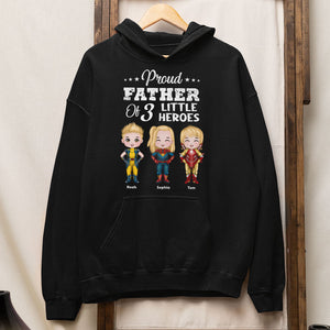 Personalized Gifts For Dad Shirt Proud Father 012KATI010224PA Father's Day - 2D Shirts - GoDuckee