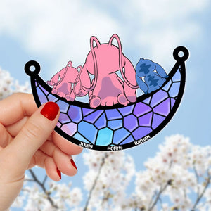 Personalized Gifts For Mom Suncatcher Window Hanging Ornament 04OHTI260424 Mother's Day - Ornaments - GoDuckee