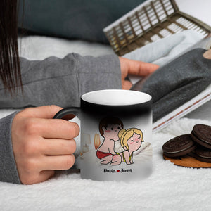 Personalized Gifts For Couple Magic Mug Once You've Read This Give Me That - Coffee Mugs - GoDuckee