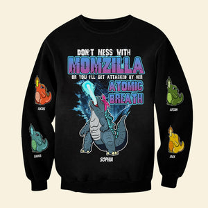 Personalized Gifts For Mother & Father 3D Shirt Don't Mess With Mom 06HTTI230224TM - 3D Shirts - GoDuckee