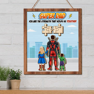 Personalized Gifts For Dad Wood Sign 021HTTI270224PA Father's Day - Wood Signs - GoDuckee