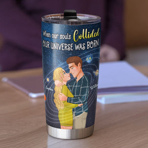 Personalized Gift For Couple Tumbler Til The End 05QHTI060124DA - Tumbler Cup - GoDuckee