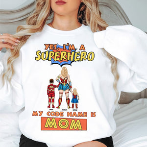 Personalized Gifts For Mother Shirt My Code Name Is Mom 05QHTI160324PA - 2D Shirts - GoDuckee