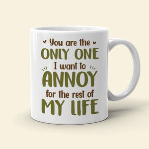 Couple, You're The Only One, Personalized Mug, Gift For Couple, 01ACDT080723HH - Coffee Mug - GoDuckee