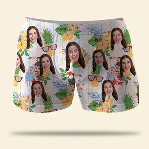 Custom Photo Husband Boxer 05ACDT210623 Gift For Husband - Boxer Briefs - GoDuckee