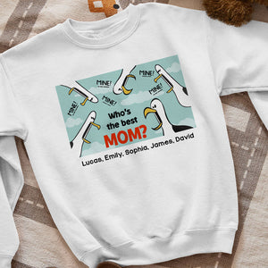 Who's The Best Mom? Personalized Mom Shirt T-shirt-06DNTI100423 - Shirts - GoDuckee