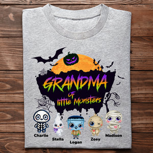 Family Of Little Monster, Personalized Shirt, Gifts For Family - Shirts - GoDuckee