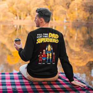 Full Time Dad Personalized Shirt, Gift For Father's Day-1dtdt050523 - Shirts - GoDuckee