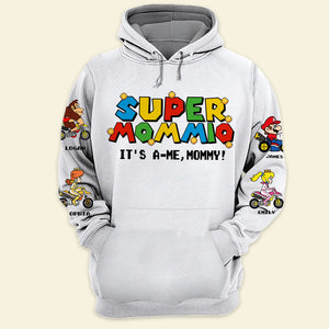 It's A Me, Gift For Family, Personalized Shirt, Family Racing Car Game Shirt 06NATI220923 - AOP Products - GoDuckee