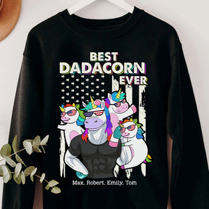 Best Dadacorn Ever 02dnti080623 Personalized Shirt - Shirts - GoDuckee