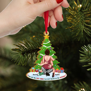 You Are The Best Thing, Couple Gift, Personalized Acrylic Ornament, Funny Couple Ornament, Christmas Gift - Ornament - GoDuckee