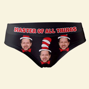 Master Of All Things, Couple Gift, Personalized Men & Women Boxer Briefs, Naughty Couple Boxer 02KATI201223 - Boxer Briefs - GoDuckee
