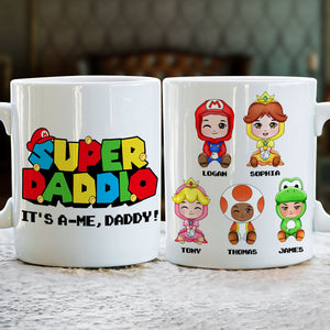 It's A-Me, Daddy, Personalized Mug, Gift For Family, 03huti220523ha - Coffee Mug - GoDuckee