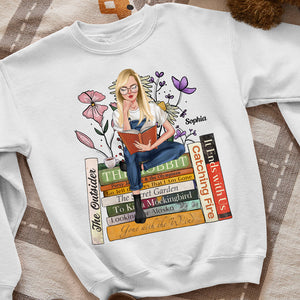 Book Title, Personalized Shirt, Gifts For Book Lover 01HUDT270623TM - Shirts - GoDuckee