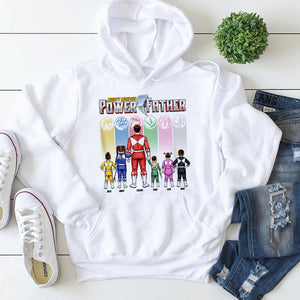 Mighty Morphin Power Father, Personalized Shirt, Gift For Family, 07huti050623hh - GRER2005 - Shirts - GoDuckee