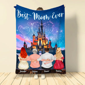 Best Family Ever, Personalized Blanket Gift 03QHDT040323TM - Blanket - GoDuckee