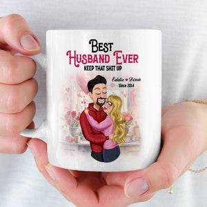 Husband Best Husband Ever 02qhti301123hh Personalized Coffee Mug - Coffee Mug - GoDuckee