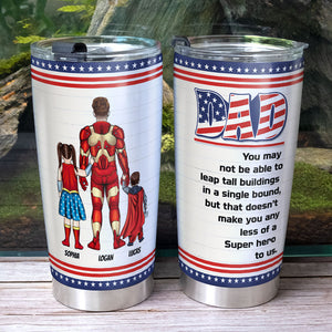 Our Super Dad is better than Super Hero Personalized Tumbler - Tumbler Cup - GoDuckee