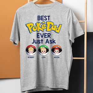 Best Dad Ever, Gift For Dad, Personalized Shirt, Kids Game Shirt 04ACDT240523HH - Shirts - GoDuckee