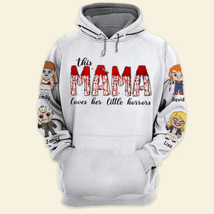 Gift For Family, Personalized 3D Shirt, Family Horror Kids Shirt, Halloween Gift 03NATI150923HA - AOP Products - GoDuckee