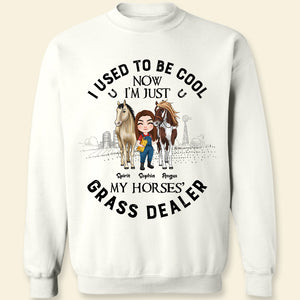 I Used To Be Cool Grass Dealer, Personalized T-shirt Hoodie,Sweatshirt 05NTDT280223HH - Shirts - GoDuckee
