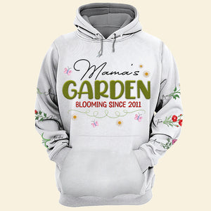 Personalized Gifts For Mom Shirt Embroidered Birth Months Flowers 05kati240325 - AOP Products - GoDuckee