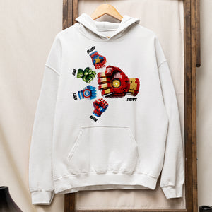 Super Dad's Fist Bump Shirt - Personalized Gifts For Dad 05OHTI270525 - Shirts - GoDuckee