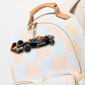 Personalized Gifts For Racing Car Keychain 01nati110225 - Keychains - GoDuckee