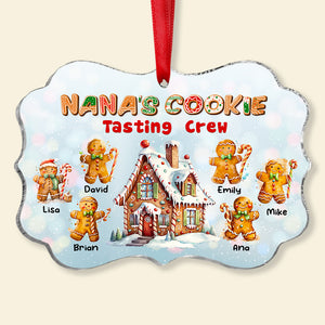 Family Cookie Tasting Crew, Medallion Ornament, Christmas Gifts For Family 02ACDT220923 - Ornament - GoDuckee